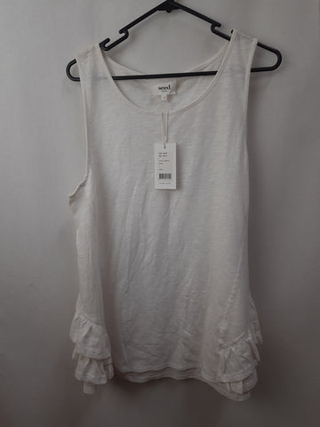 Seed Womens Cotton Top Size L BNWT
