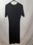 Seed Womens Cut Out Midi Dress Size S