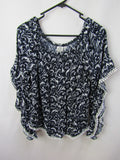 Silver Wishes Womens Top Size 8