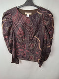 STEVIE MAY Womens Top Size S *DESIGNER BRAND*