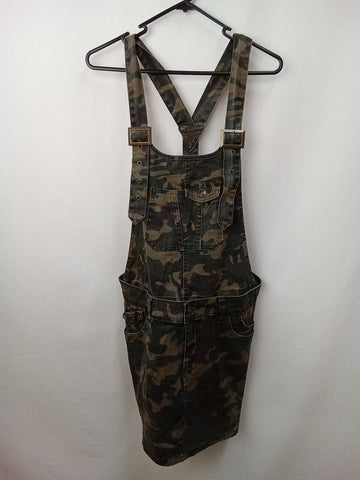 T+Bc Womens Cotton & Spandex Overall Size L