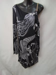 VERSACE COLLECTION ONE SHOULDER WOMENS DRESS SIZE 46 *Luxury Brand*