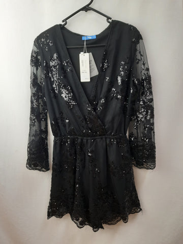 VG Womens Sequins Romper Size 10 BNWT